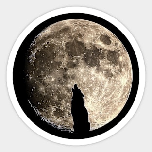 Howl at the Moon Sticker